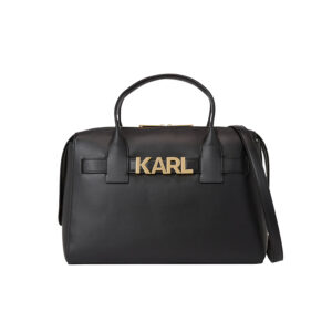 240W3018_999-00 K/Letters Top Handle Μαύρη Τσάντα KARL LAGERFELD