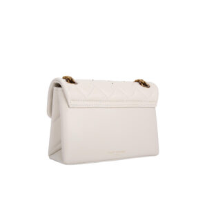 2886741109-01 Mini Kensington Eye Άσπρη Τσάντα KURT GEIGER
