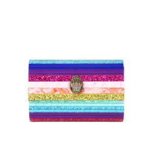 512769999-00 Party Eagle Clutch Drench Πολύχρωμο Τσαντάκι KURT GEIGER