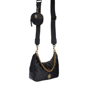 8471800229-02 Recycled Multi Cross Body Μαύρη Τσάντα Σετ KURT GEIGER