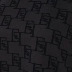 MA00641E2_110-02 Μαύρο T-Shirt Με Βελουτέ Logo ELISABETTA FRANCHI