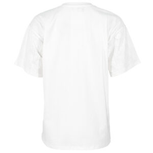 MA00641E2_270-01 Άσπρο T-Shirt Με Βελουτέ Logo ELISABETTA FRANCHI