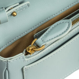 100061A0F1_E68Q-02 Love One Pocket C Γαλάζιο Τσαντάκι pinko