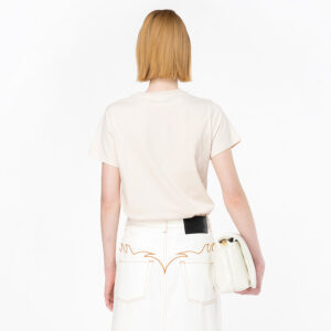 101752A1NW_C32-mdl3 Start Μπεζ T-Shirt Με Logo pinko