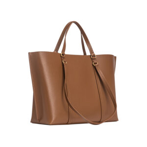 102832A1LF_L17Q-01 Big Carrie Shopper Καφέ Τσάντα pinko