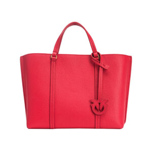 102833A1LF_R30Q-00 Classic Carrie Shopper Κόκκινη Τσάντα pinko