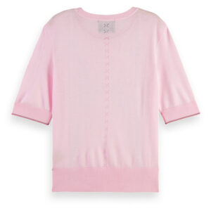 176339_6936-01 Ροζ Πλεκτή Μπλούζα maison scotch and soda