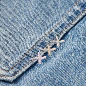 176370_1848-02 maison scotch and soda Midi Τζιν Φούστα Με Σκίσιμο