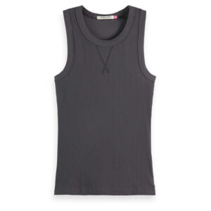 177036_0560-00 Γκρι Ριγωτό Φανελάκι maison scotch and soda