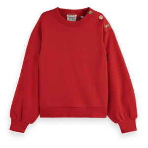 177046_6866-00 maison scotch and soda Κόκκινη Μπλούζα Με Κουμπιά