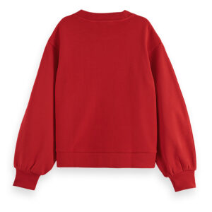 177046_6866-01 maison scotch and soda Κόκκινη Μπλούζα Με Κουμπιά