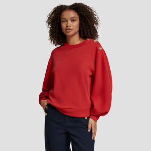 177046_6866-mdl2 maison scotch and soda Κόκκινη Μπλούζα Με Κουμπιά