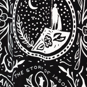 2384008_BLK-02 The Story Of Jason Μαύρο T-Shirt LESS SONDER FEELING