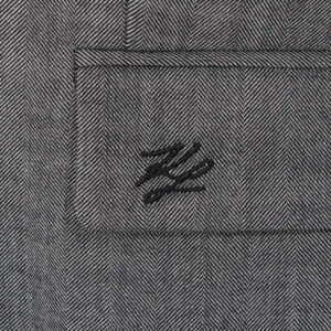 240W1404_998-02 Γκρι Σακάκι Oversize KARL LAGERFELD
