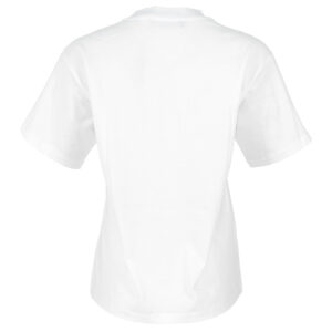 240W1704_100-01 Άσπρο T-Shirt Με Στρας KARL LAGERFELD