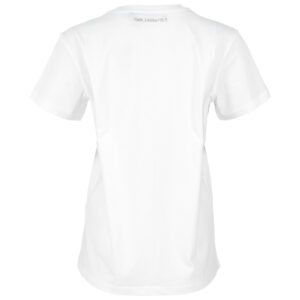 240W1722_100-01 K/Ikonik 2.0 Glitter Άσπρο T-Shirt KARL LAGERFELD