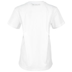 240W1722_100-01 K/Ikonik 2.0 Glitter Άσπρο T-Shirt KARL LAGERFELD
