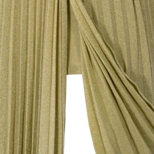 AB56341E2_105-03 Λαχανί Λούρεξ Αμπιγέ Maxi Φόρεμα ELISABETTA FRANCHI