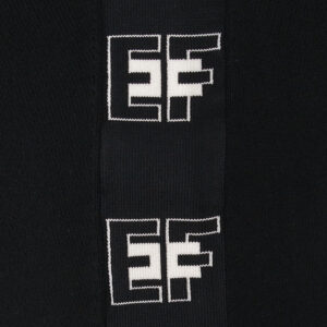TK97S41E2_110-02 Μαύρο Τοπ Με Logo ELISABETTA FRANCHI