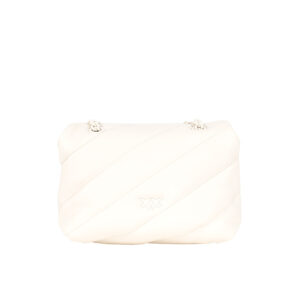 100039A1JO_Z14B-02 Love Mini Puff Άσπρη Τσάντα pinko