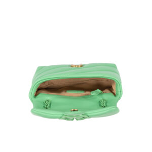 100040A1JO_T36B-02 Love Baby Puff Colourblock Λαχανί Τσάντα pinko