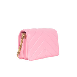 100063A136_P31Q-01 Love Click Classic Big Chevron Ροζ Τσάντα pinko