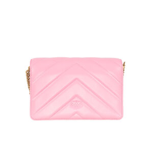 100063A136_P31Q-02 Love Click Classic Big Chevron Ροζ Τσάντα pinko