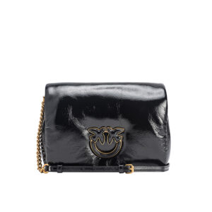 101585A1J5_Z99B-00 Classic Love Click Puff Μαύρη Τσάντα pinko