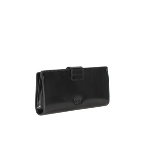 102841A1EN_Z99B-01 Horizontal Wallet Μαύρο Πορτοφόλι pinko