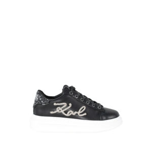 KL62510G_00S-00 Kapri Signia Rhinestone Μαύρα Παπούτσια KARL LAGERFELD