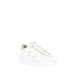 KL62538_01G-01 Kapri Maison Karl Lace Άσπρα Παπούτσια KARL LAGERFELD