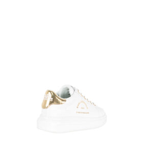 KL62538_01G-02 Kapri Maison Karl Lace Άσπρα Παπούτσια KARL LAGERFELD