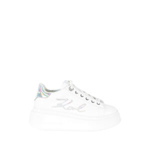 KL63510A_01S-00 Anakapri Signia Lace Άσπρα Παπούτσια KARL LAGERFELD