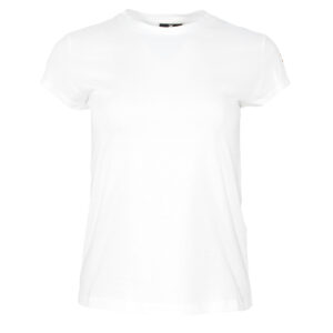 MA00441E2_271-00 Άσπρο T-Shirt Με Logo Στο Μανίκι ELISABETTA FRANCHI