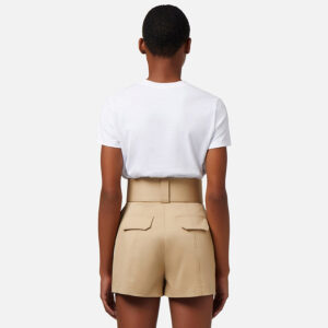 MA01141E2_270-mdl3 Άσπρο T-Shirt Με Χρυσό Κολιέ ELISABETTA FRANCHI