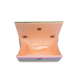 0512799999-02 Party Eagle Clutch Πολύχρωμο Παλ Τσαντάκι KURT GEIGER