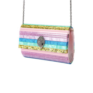 0512799999-03 Party Eagle Clutch Πολύχρωμο Παλ Τσαντάκι KURT GEIGER