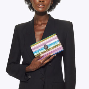 0512799999-mdl1 Party Eagle Clutch Πολύχρωμο Παλ Τσαντάκι KURT GEIGER