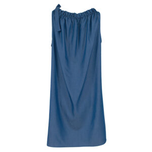 078.50.01.067_BLU-01 Μπλε Mini Φόρεμα Σάκος forel