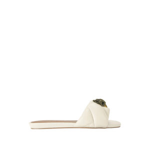 2026641109-00 Kensington Puff Sandal Άσπρη Παντόφλα KURT GEIGER