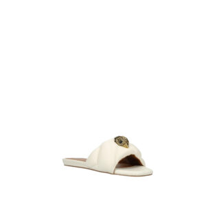 2026641109-01 Kensington Puff Sandal Άσπρη Παντόφλα KURT GEIGER