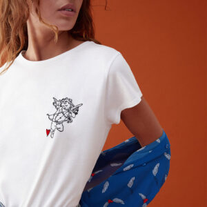 797107102001-mdl2 Solange Άσπρο T-Shirt iBLUES