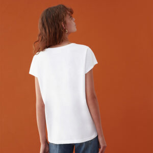 797107102001-mdl3 Solange Άσπρο T-Shirt iBLUES