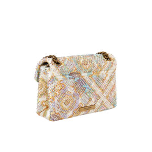 9546645229-01 Fabric Mini Kensington V Τσάντα Με Στρας KURT GEIGER