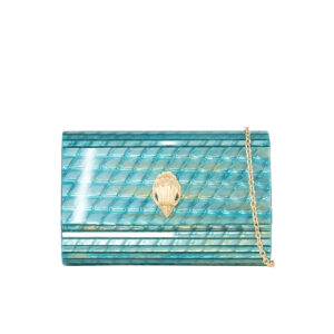 0512777999-02 Party Eagle Clutch Μπλε Τσαντάκι KURT GEIGER