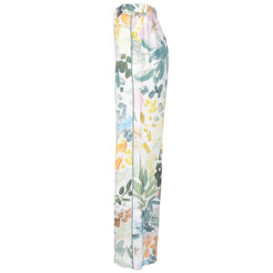 274247_WHT-02 Sarca Άσπρο Φλοράλ Φαρδύ Παντελόνι TED BAKER