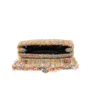 2949769609-02 Tweed Mini Kensington Πολύχρωμη Τσάντα KURT GEIGER