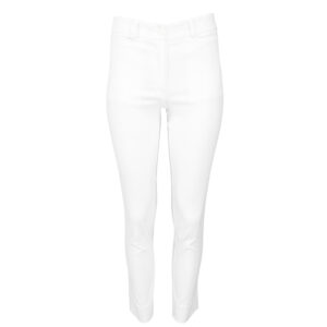 4150_WHT-00 Άσπρο Basic Παντελόνι PIROUETTE