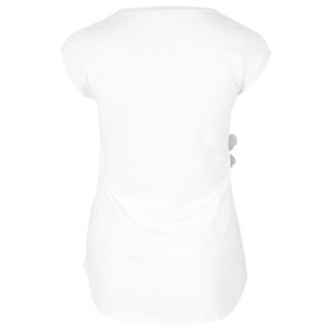 2404007_WHT-01 Ginny Άσπρο T-Shirt Με Σχέδιο C-THROU