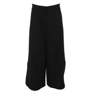 944524_BLK-00 Μαύρη Παντελόνα Κροπ Με Σκίσιμο PIROUETTE